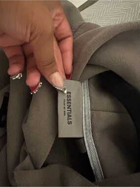 Essentials Pullover Hoodie in Taupe